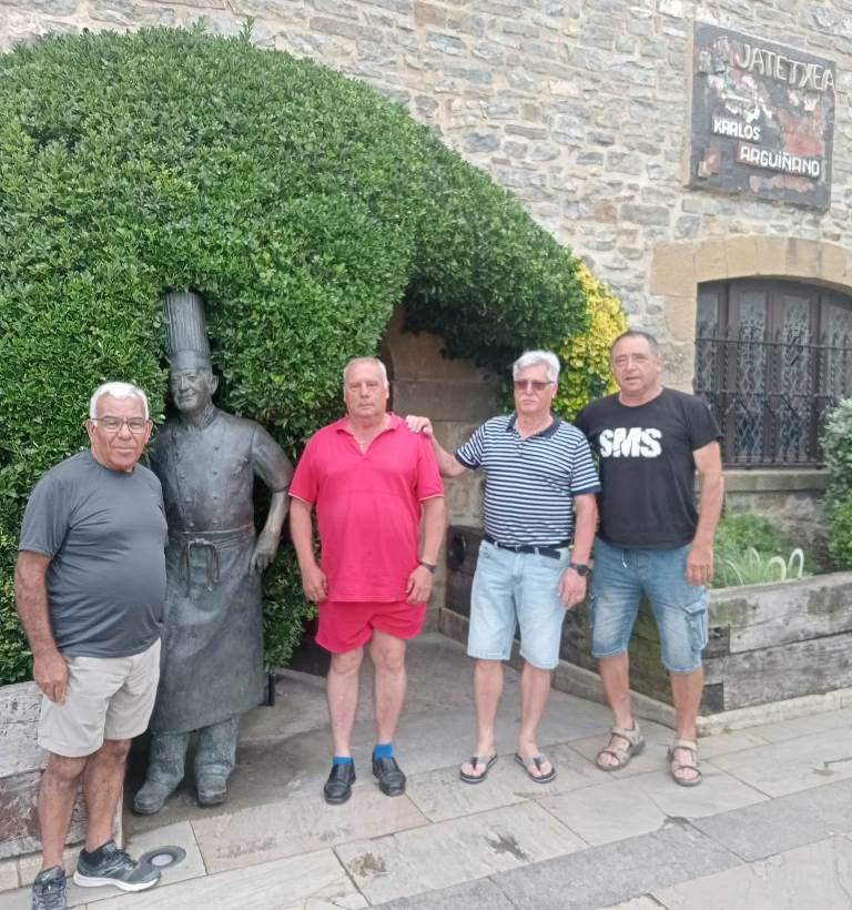 Los mirobrigenses fans del Camino de Santiago completan la etapa Irún-Bilbao del Camino del Norte