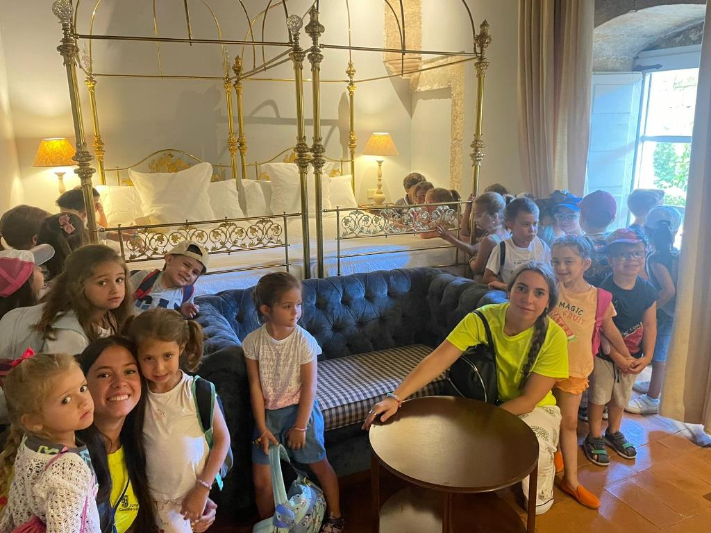 Los peques de Conciliamos también descubren por dentro el Palacio de Montarco