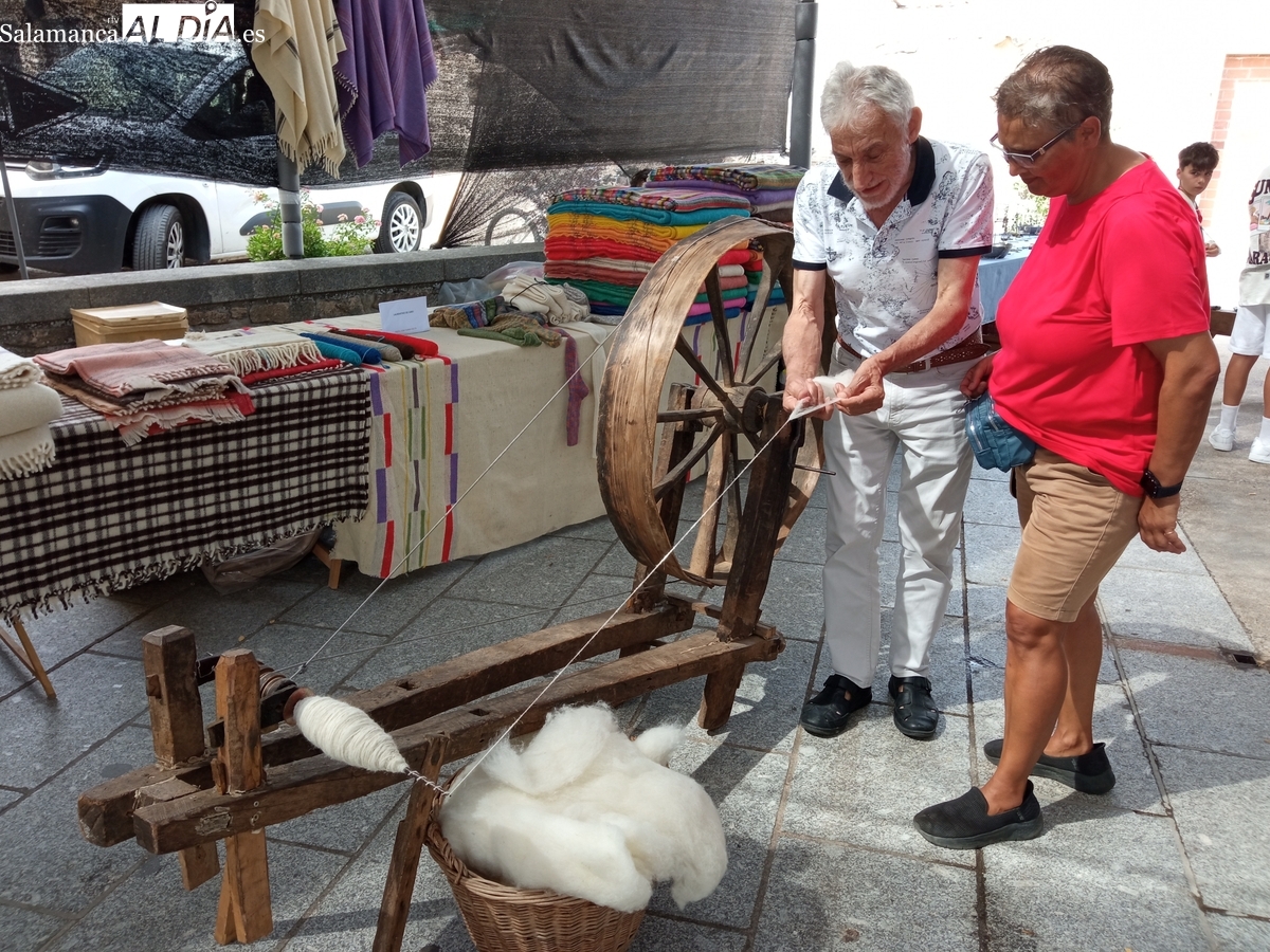 La Feria de Artesanía y Agroecología de Monleras cobra un especial realce en el marco de la cooperación transfronteriza