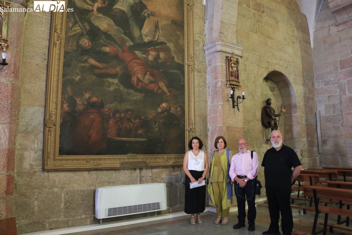 El doble reto de la Asunción de Vitigudino: restaurar la obra de Cabezalero y confirmar la autoría de este genio del Barroco