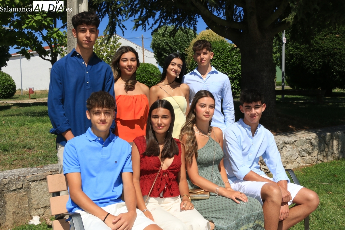 Corte de Honor juvenil de las Ferias y Fiestas de Vitigudino 2025: una a una