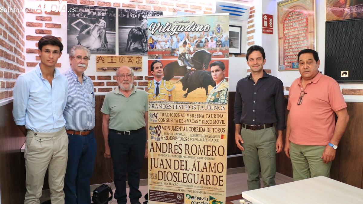 Juan del Álamo y Diosleguarde protagonizan en Vitigudino un cartel salmantino para relanzar la ilusión