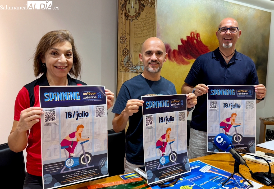 Vuelve el Spinning Outdoor Solidario con mayor participación y doble sesión por una buena causa