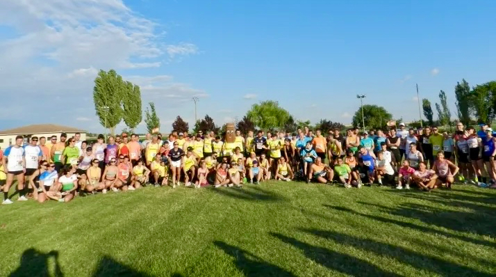 Diego Bravo y Gema Martín se llevan la XVII Carrera Popular de Villoruela