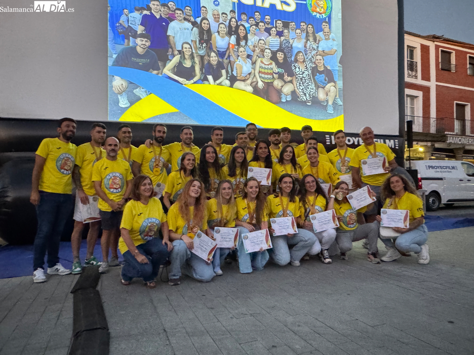 Ilusión desbordante en Peñaranda para vivir su participación en el Grand Prix