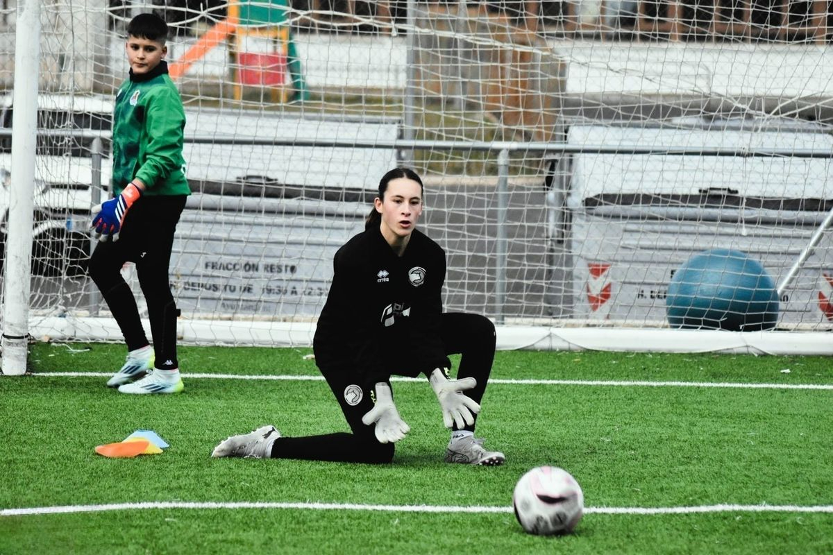 La cantera de Unionistas, de récord: Lucía Cacho y Hugo Sánchez, premiados por la RFCyL
