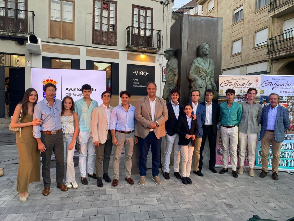 Guijuelo presenta su feria taurina con la presencia de varios de sus protagonistas