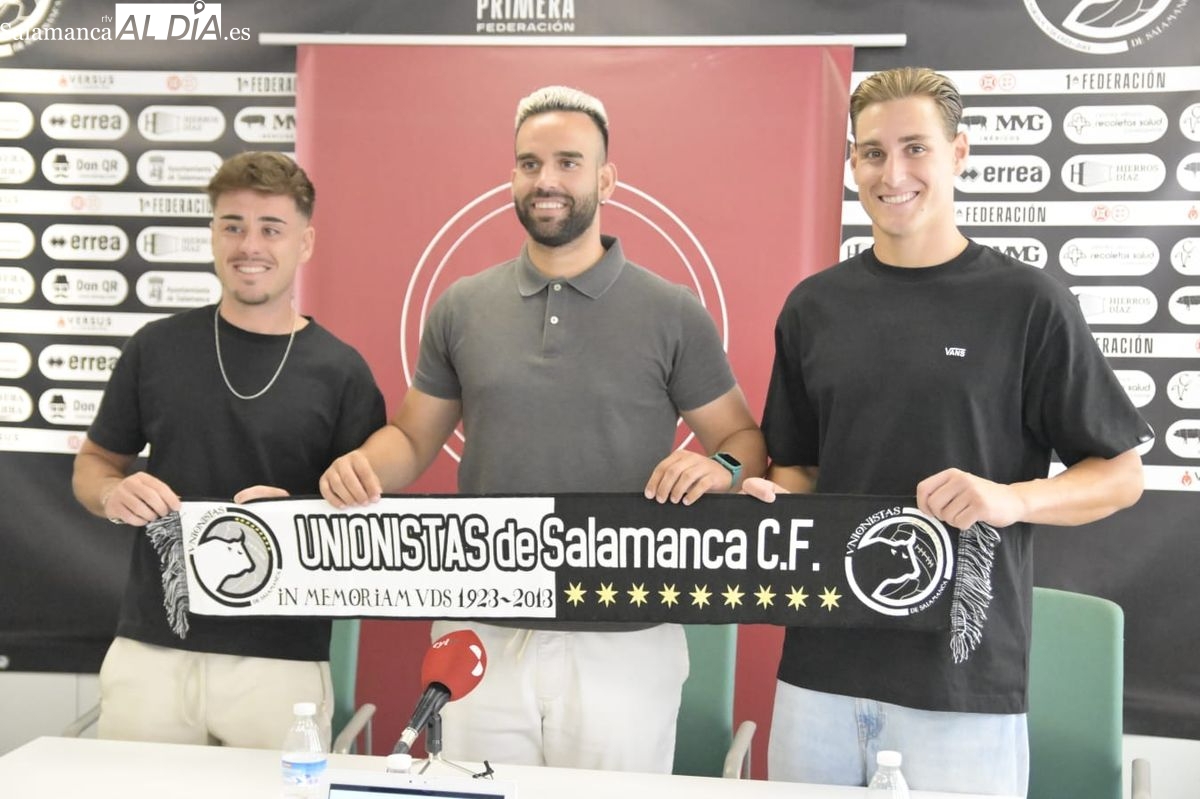 El modelo trampolín de Unionistas se activa: presenta a Olmedo y Marino y confirma el éxito de la venta de Mikel Serrano