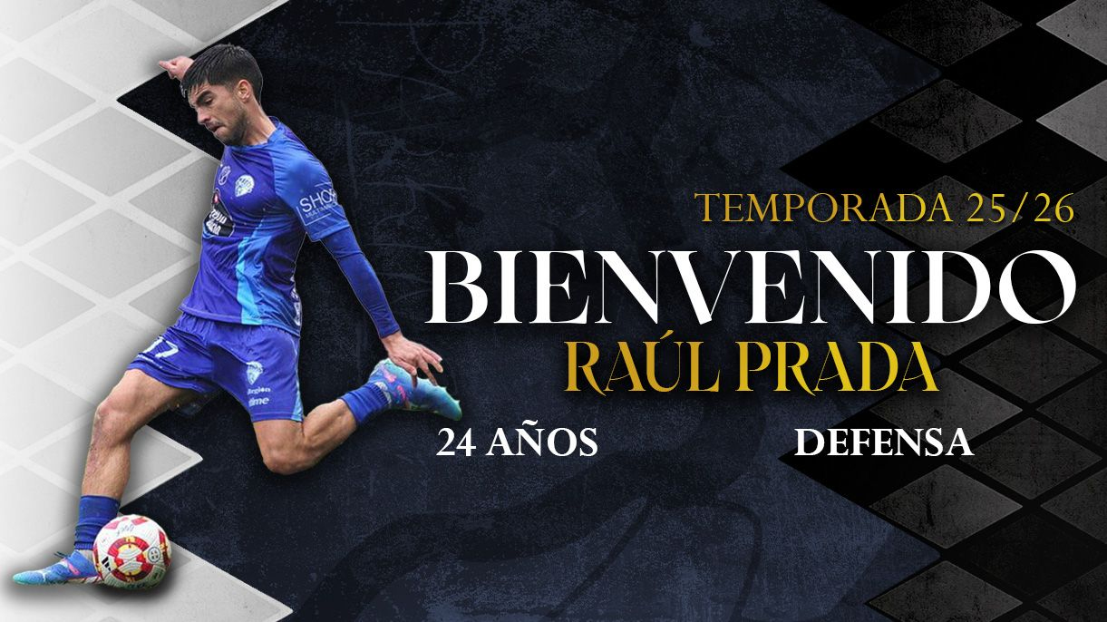 Raúl Prada, un lateral con experiencia en Primera RFEF, nuevo fichaje de Unionistas
