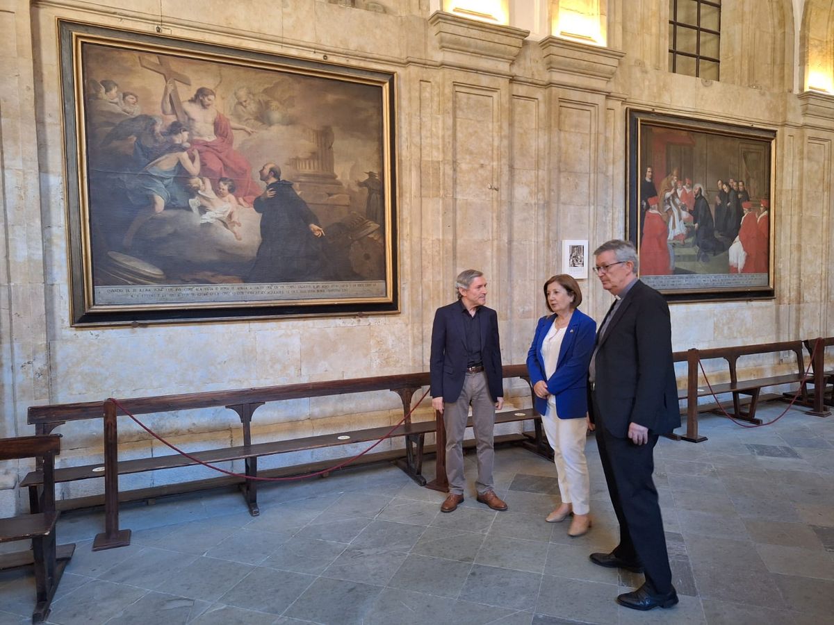 Más de 67.000 euros para restaurar nueve lienzos del siglo XVIII en Salamanca