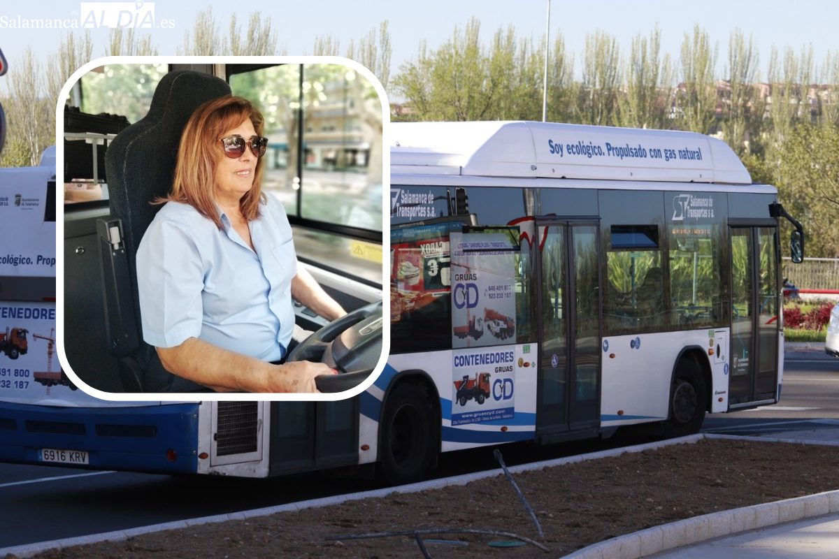 Sara Santos, la conductora de bus urbano que se jubila tras 26 años al volante: Esto ha sido siempre mi pasión