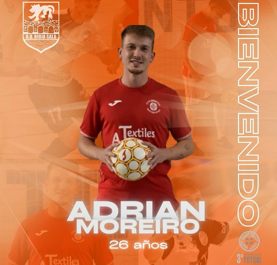 Adrián Moreiro vuelve a las pistas en el Rioja Sala de Logroño