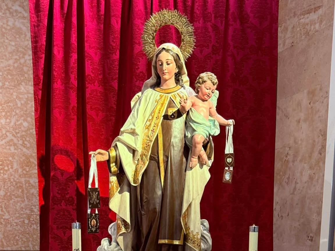 La Virgen del Carmen que procesiona este sábado: la historia de una joya escultórica de Francisco Font