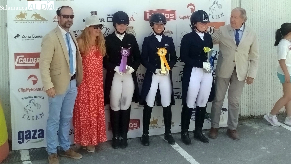 La amazona de El Cubo de Don Sancho, Isabel Muñoz Carreño, se proclama campeona de Castilla y León de doma clásica