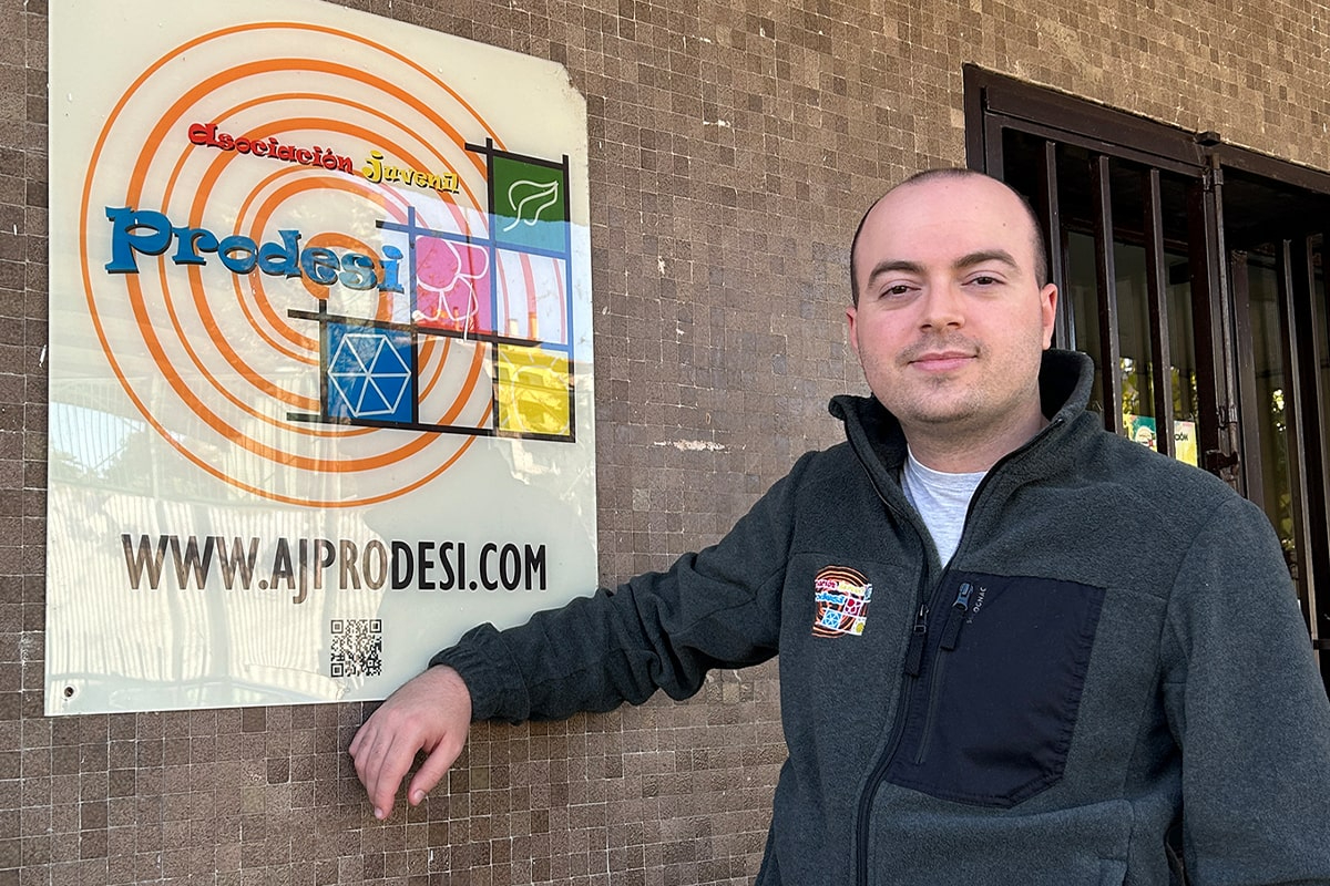 Sergio Molero, 15 años en PRODESI: de niño del campamento a coordinador de la asociación