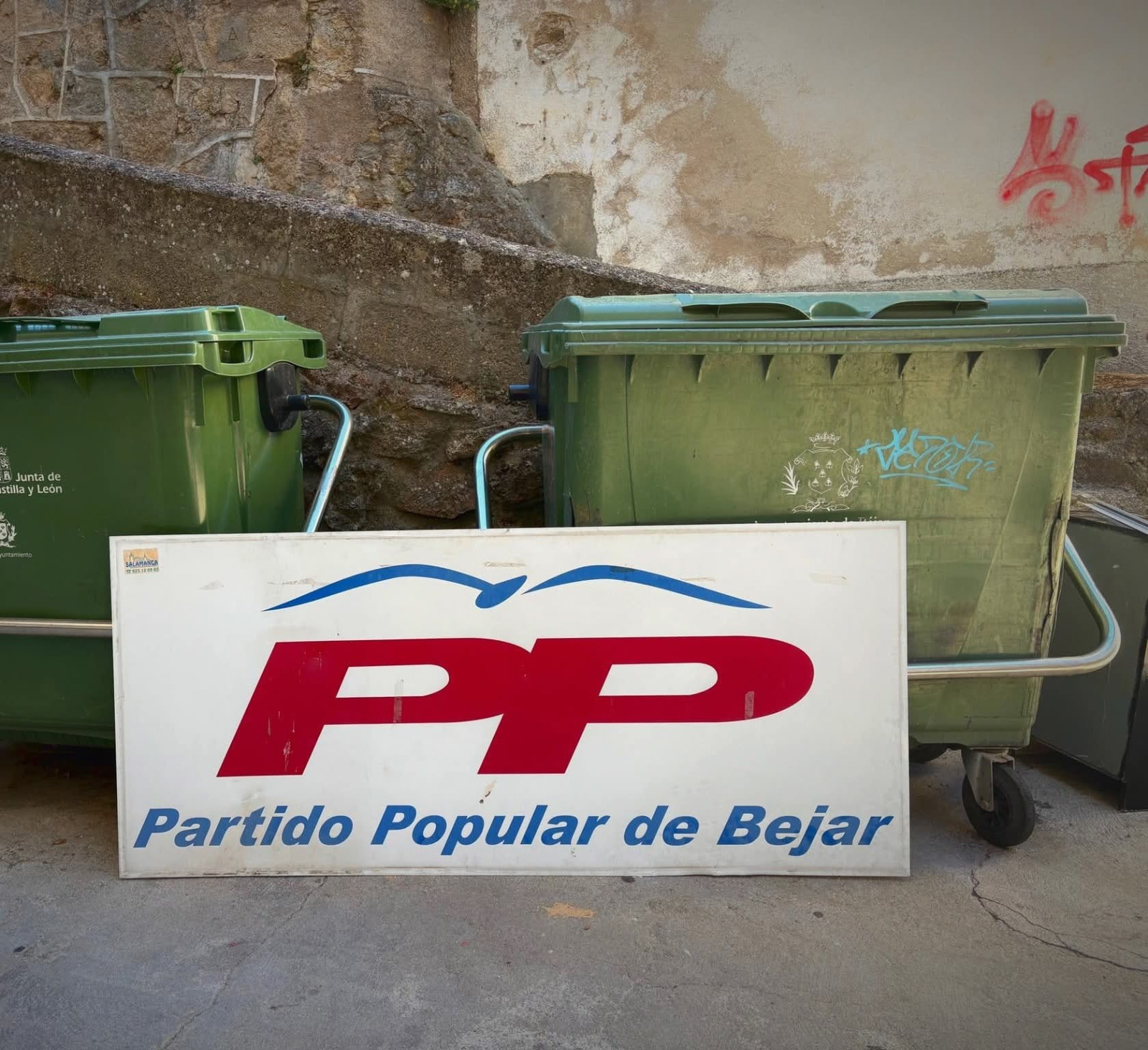 El PP colapsa en Béjar: se queda sin sede y perderá el gobierno de la ciudad