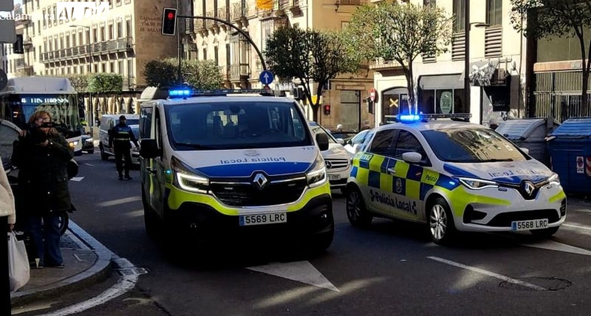 Tres heridos, entre ellos un niño de 4 años, en dos accidentes de tráfico en Salamanca