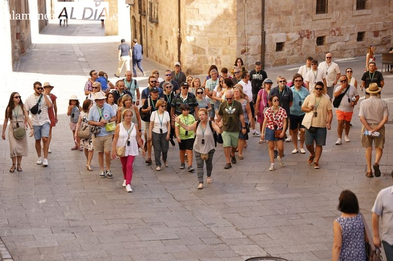 El turismo internacional impulsa a Salamanca a un récord histórico