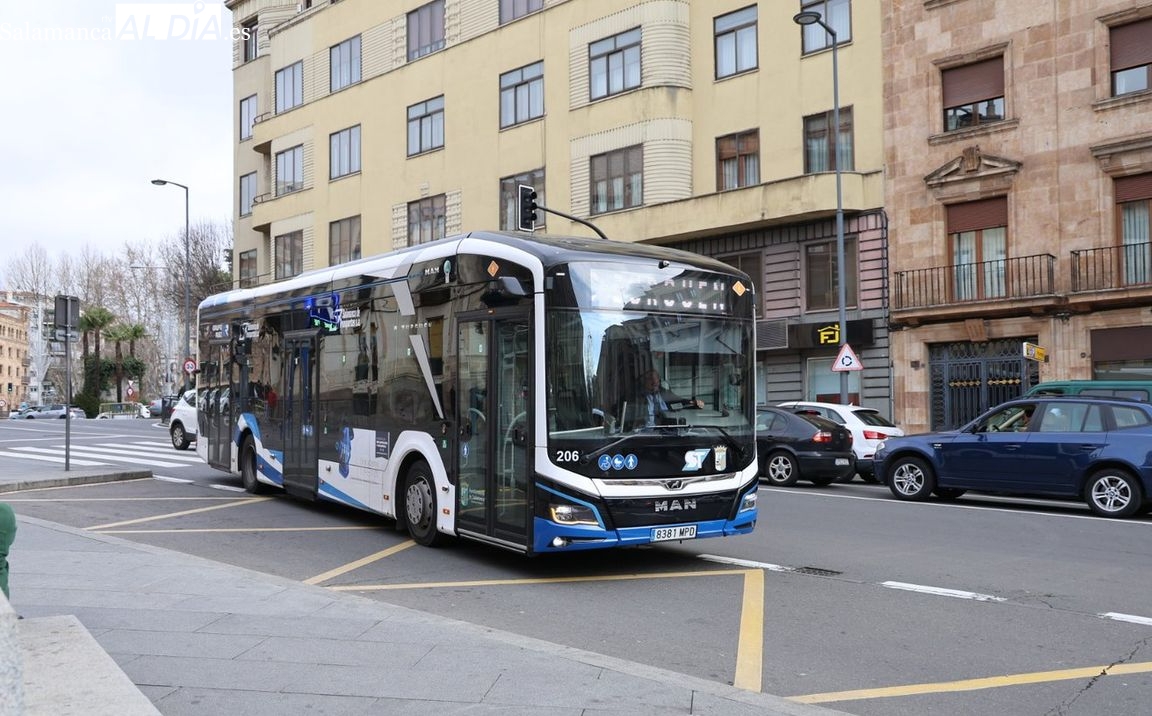 Las tarjetas del autobús urbano de Salamanca ya pueden recargarse de forma online