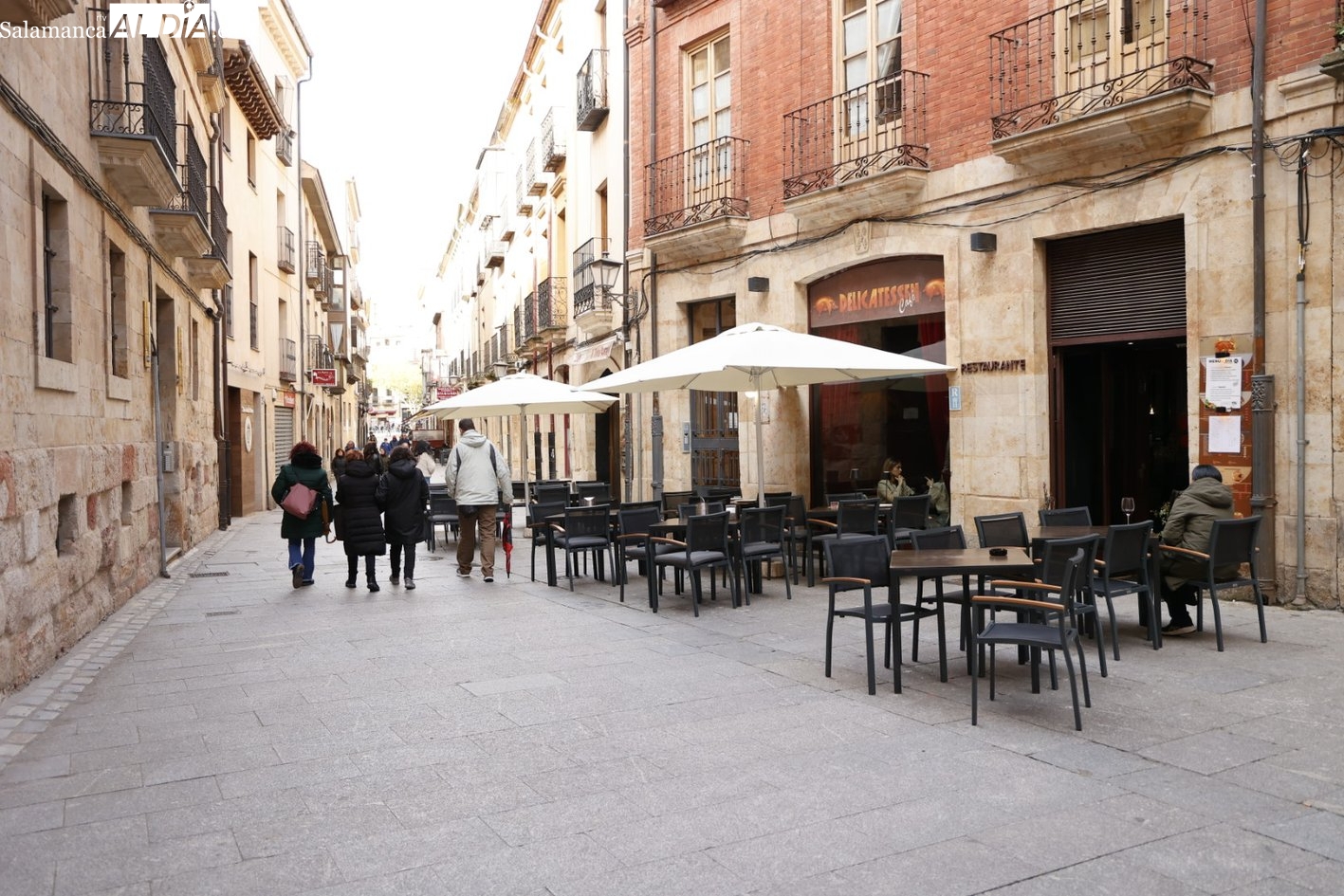 Investigan la muerte de un turista en extrañas circunstancias en pleno centro de Salamanca
