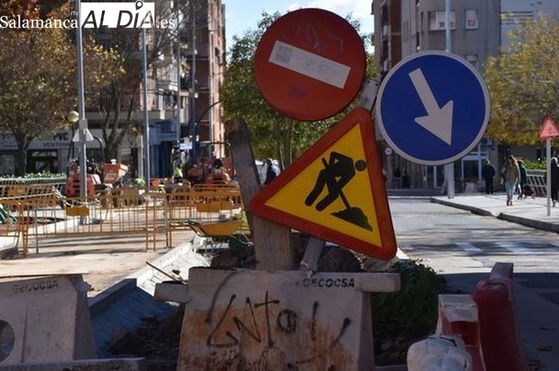 Atención, conductores: 22 calles de Salamanca con cortes y obras este jueves