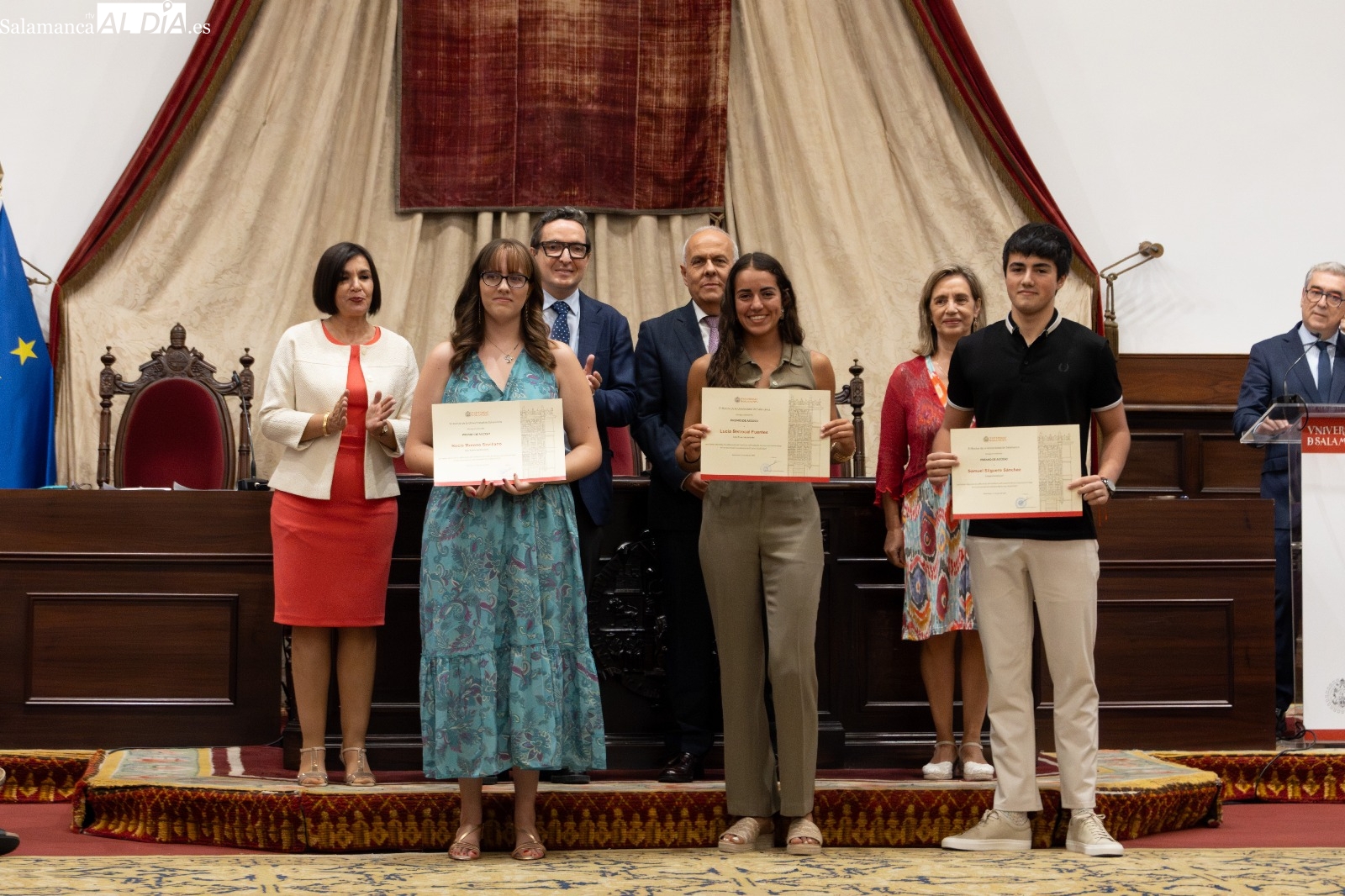 Una alumna del IES Ramos del Manzano, entre los 100 mejores expedientes preuniversitarios de la USAL