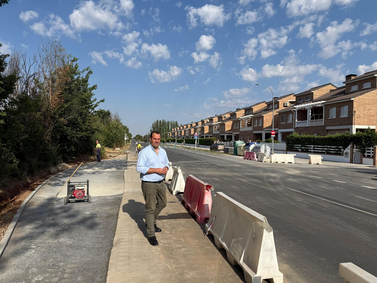 Santa Marta invierte 43.500 euros para acabar con un punto peligroso en la carretera de Madrid