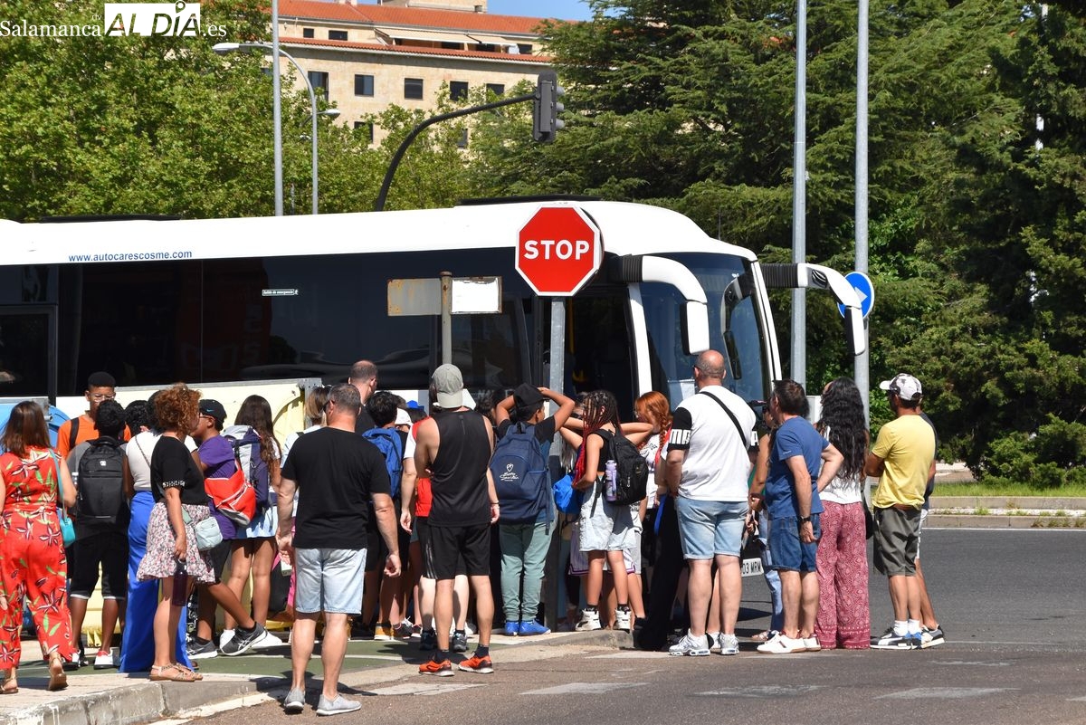 120 niños y jóvenes inician el campamento de Cruz Roja en la Sierra de Francia sin móviles