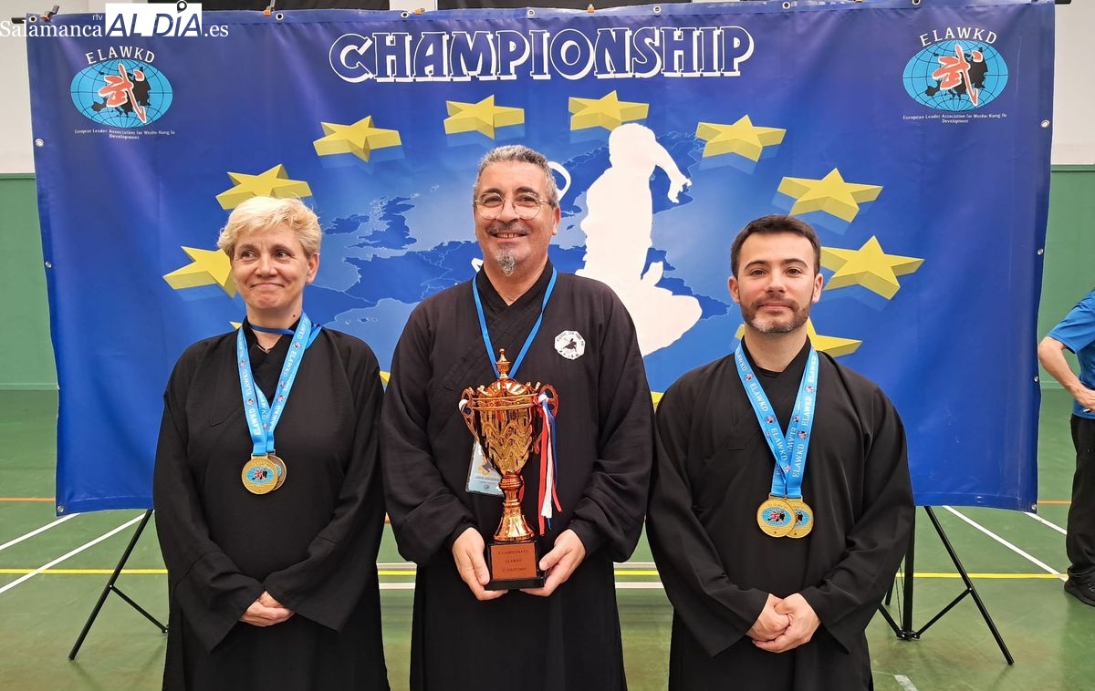 Salamanca cosecha cinco medallas en el Campeonato Nacional de Taichí y Wushu
