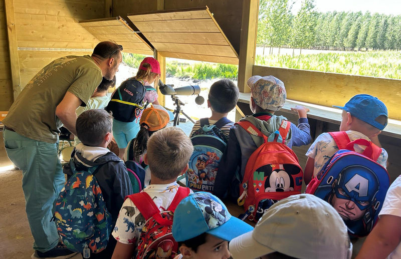La Laguna de la Dehesa, aula natural para los más pequeños