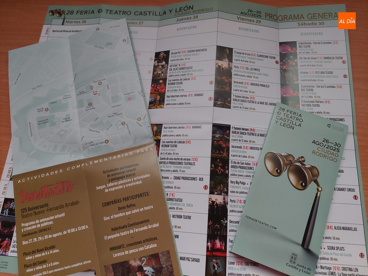 Disponible el programa de mano de la Feria de Teatro 2025