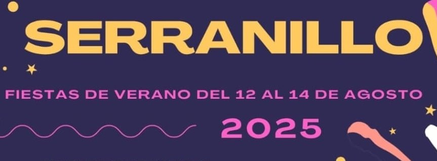 Serranillo celebrará la próxima semana sus Fiestas de Verano