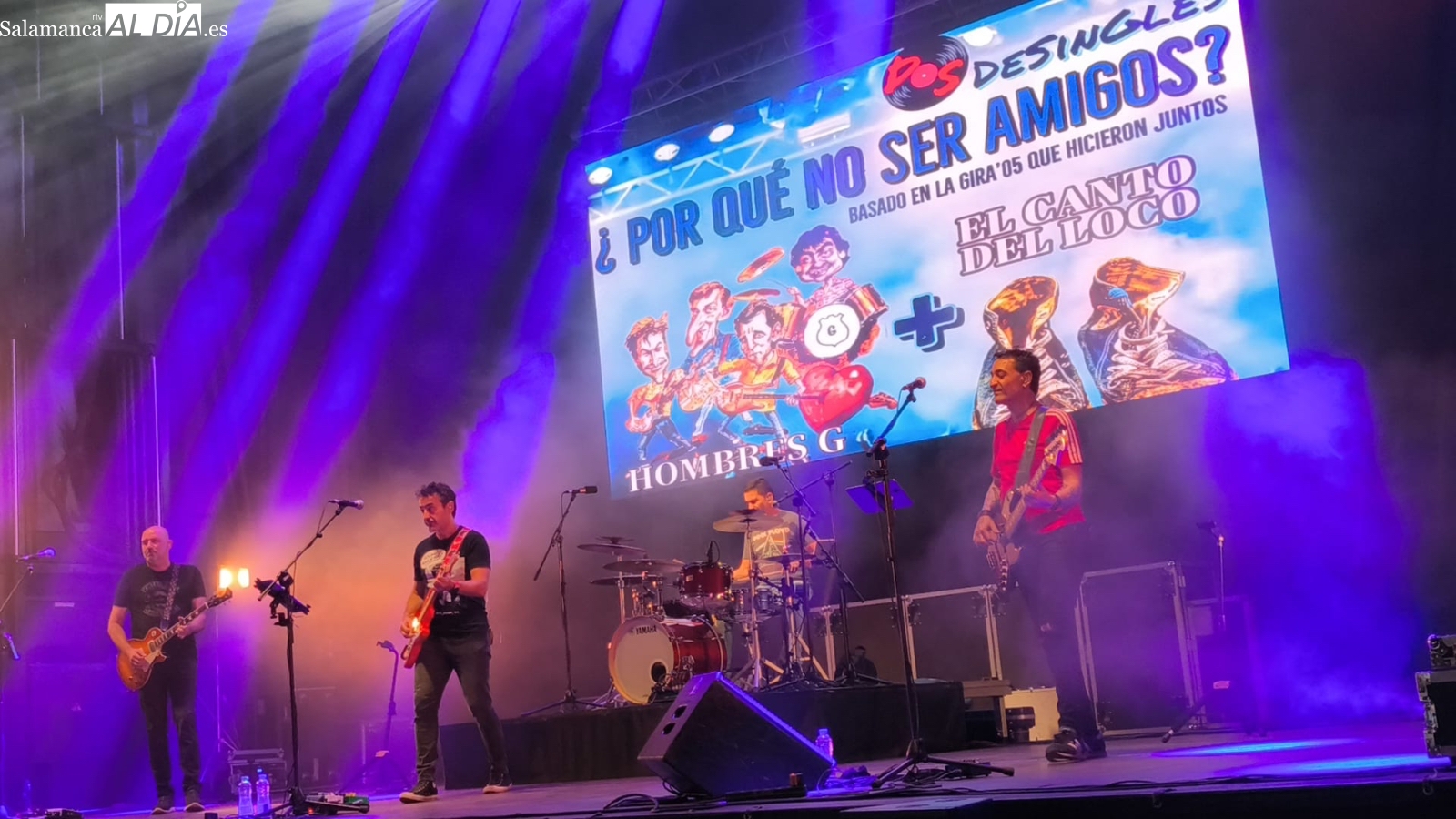 DeSingle llena hasta la bandera de público y música el Miguel de Unamuno con su especial tributo