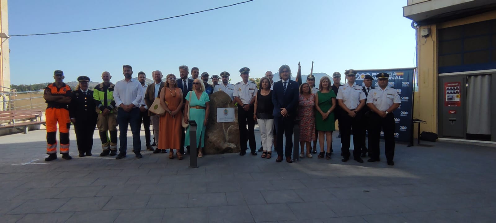 Béjar inaugura la Plaza Policía Nacional en honor a su 200 aniversario (FOTOS)