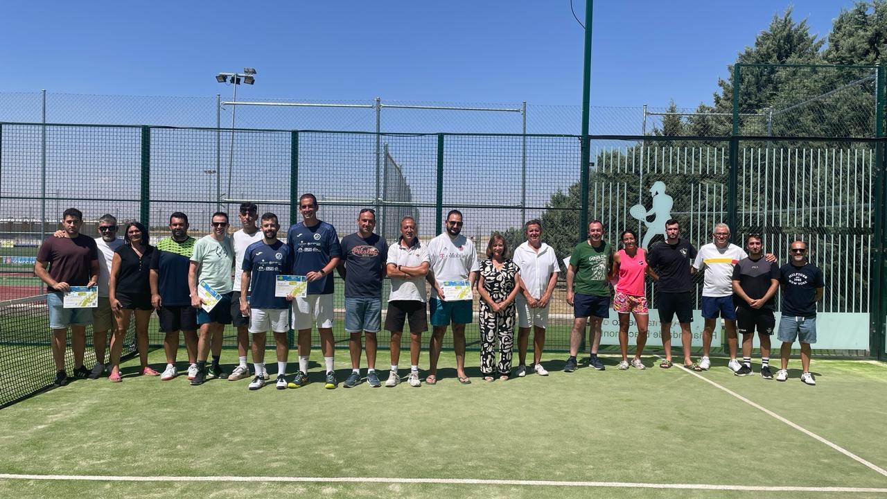 Éxito de participación y gran ambiente para el Torneo Ferias y Fiestas de Padel