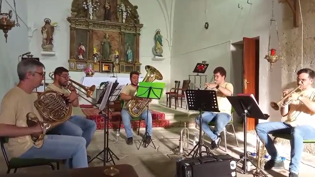 La Iglesia de Pastores acoge un concierto de Among Brass Quintet