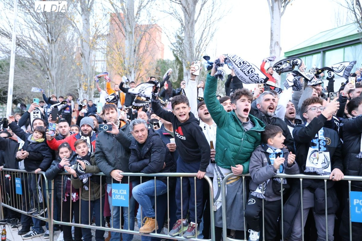 La afición de Unionistas hará un homenaje a la UDS en la previa del derbi con el Salamanca UDS