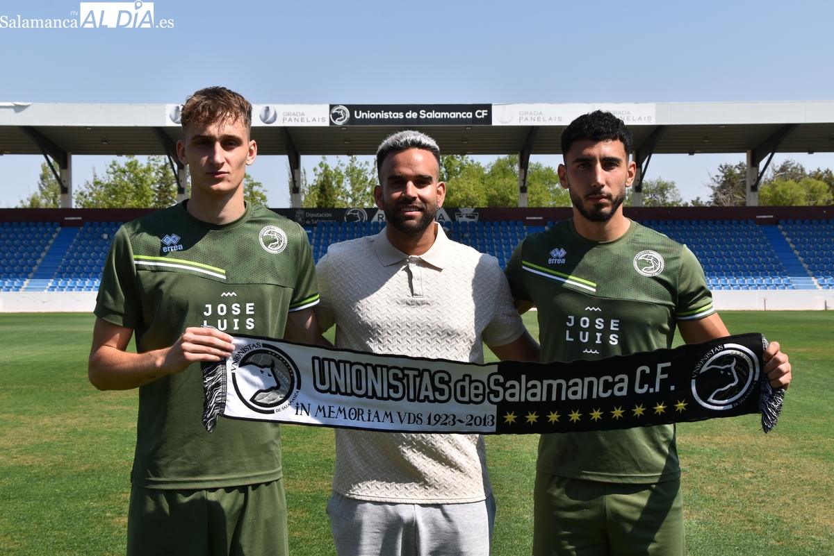 Unionistas presenta a sus nuevos killers del área: Pere Marco y Alex Pachón