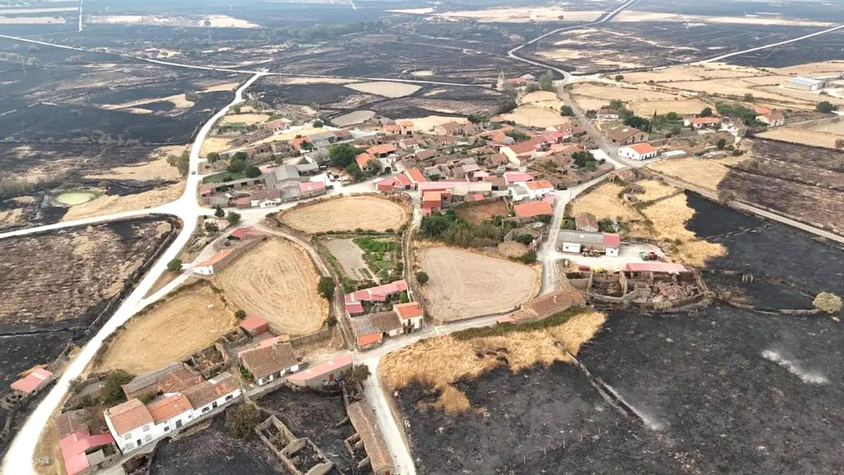 El obispo presidirá una misa en Villaseco de los Reyes por los afectados del incendio de Cipérez