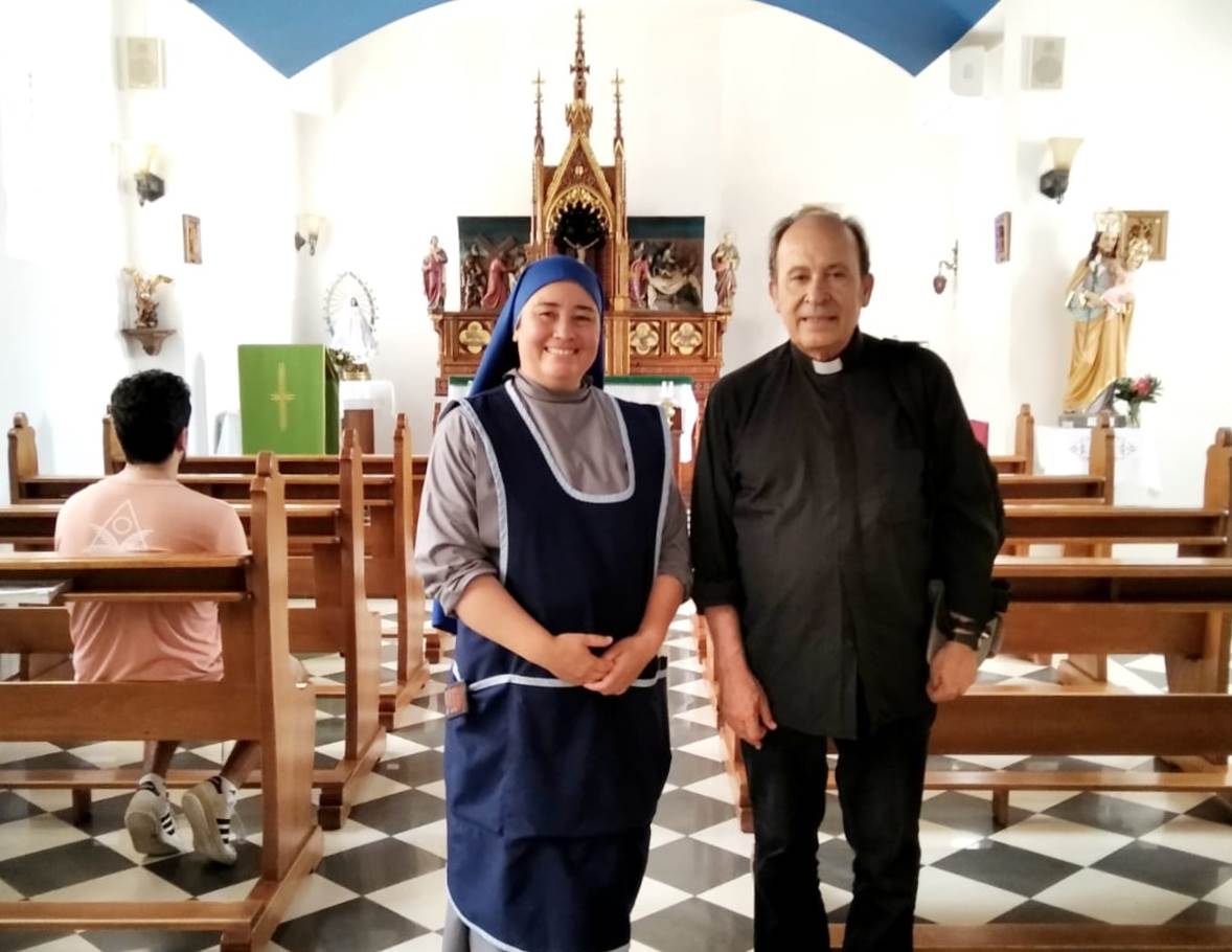 Entregados en Belén los 2.000€ recaudados en la campaña de Adviento de San Andrés