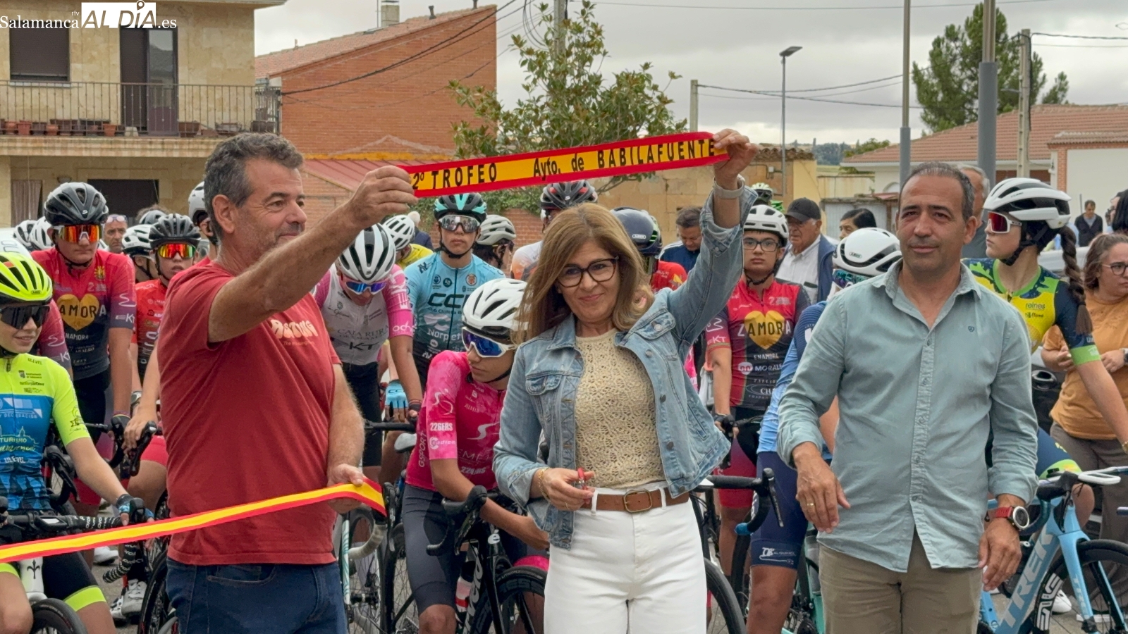 Gran ambiente y participación en el II Gran Premio Ciclista Diputación de Salamanca en Babilafuente