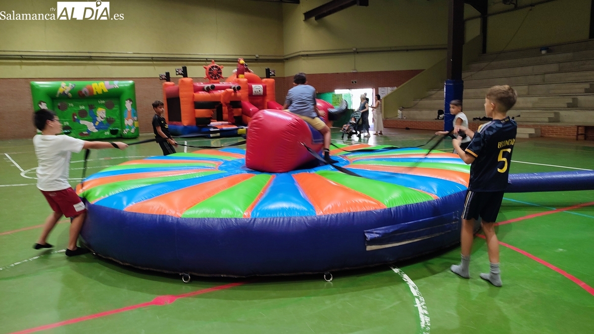 Vitigudino dedica el miércoles a los más pequeños con un parque infantil y juegos tradicionales