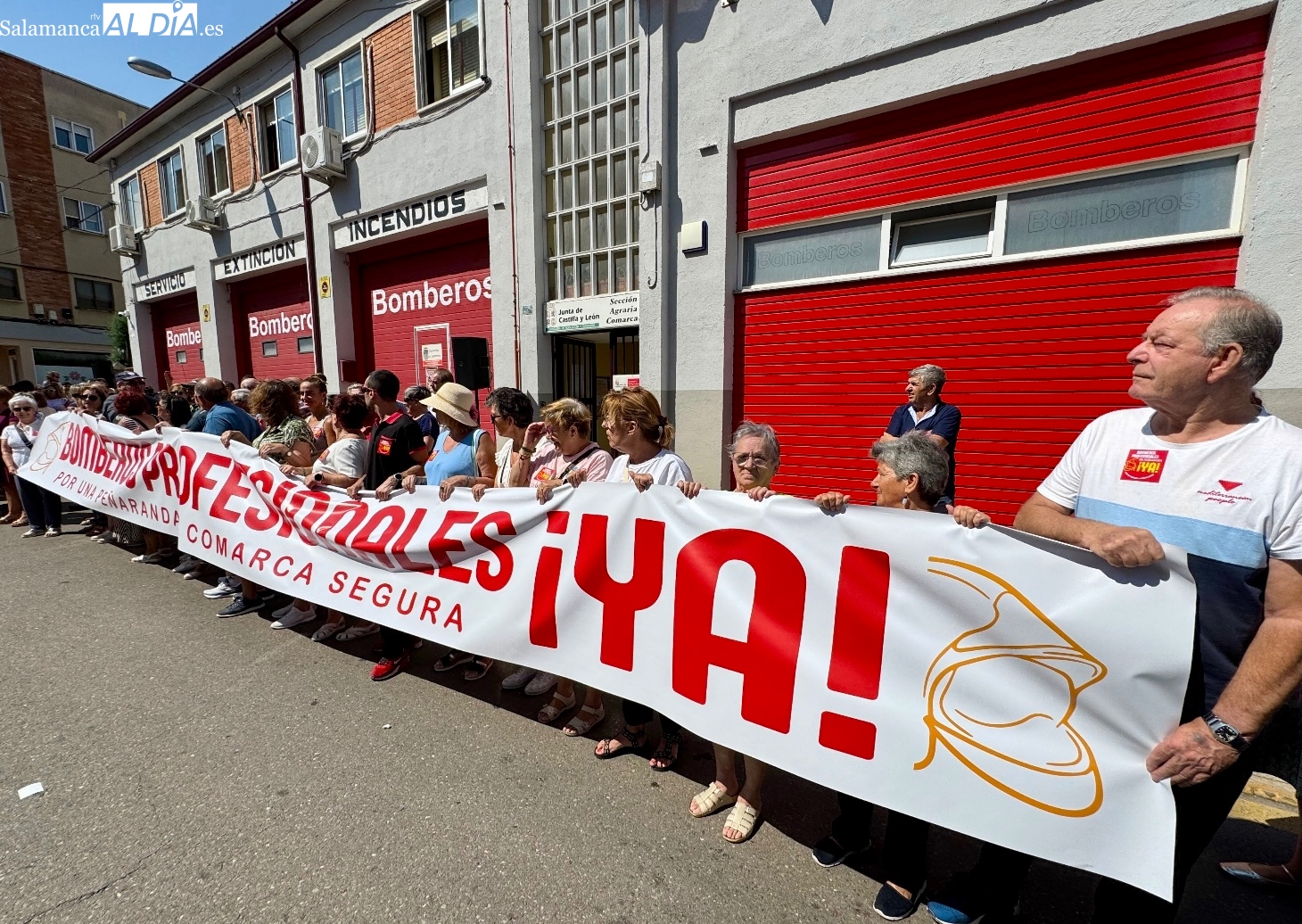 PSOE, PeC y VOX, unidos en un comunicado excepcional para pedir explicaciones a Eva López y el PP sobre el parque de bomberos