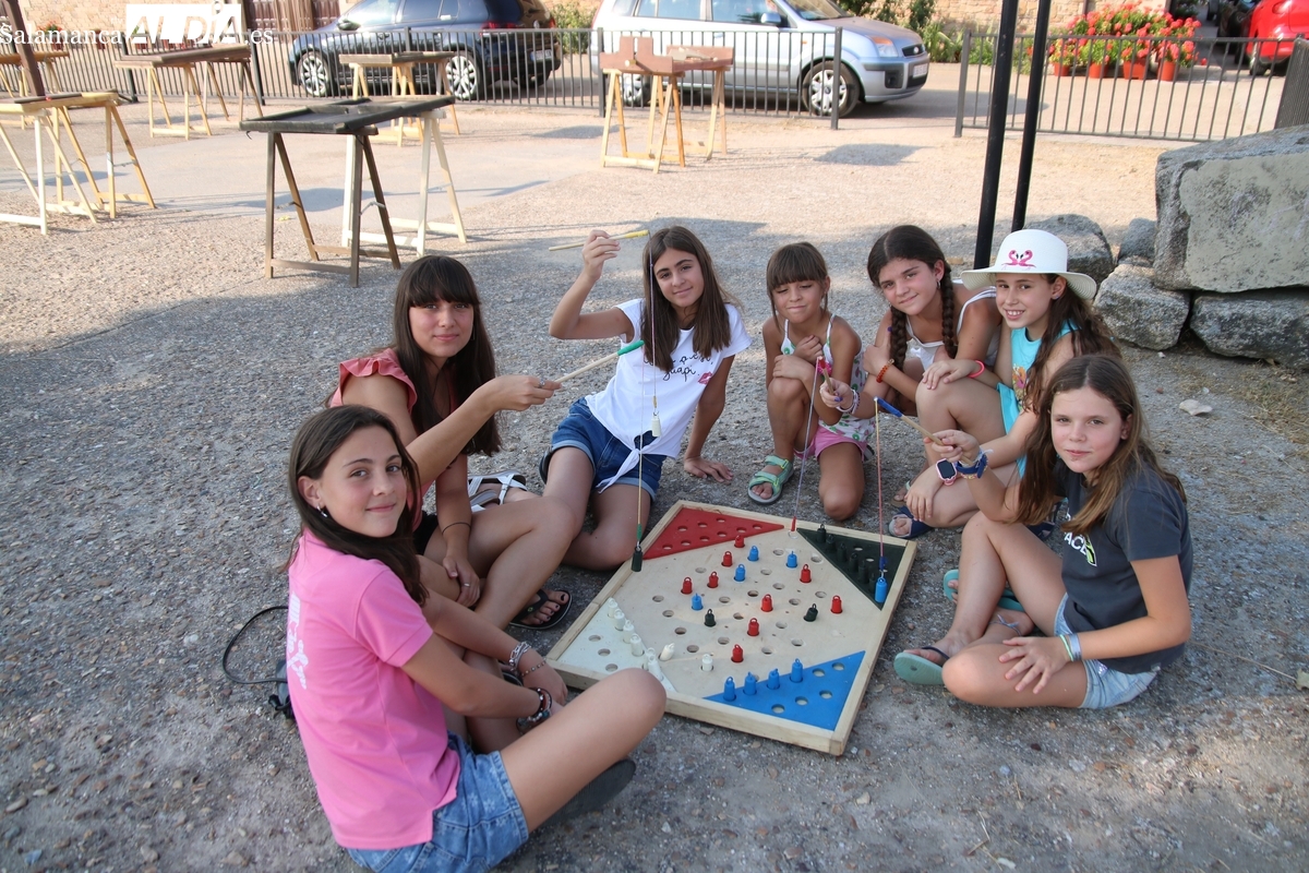 La diversión infantil da el pistoletazo de salida a las fiestas de Majuges, que se prepara para su día grande