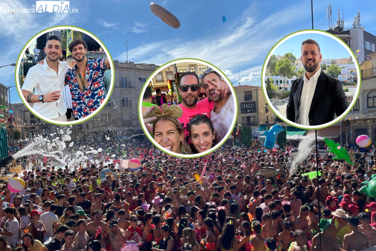 El reclamo de las fiestas de Guijuelo: Del ajetreo de la gran ciudad a la algarabía de las peñas
