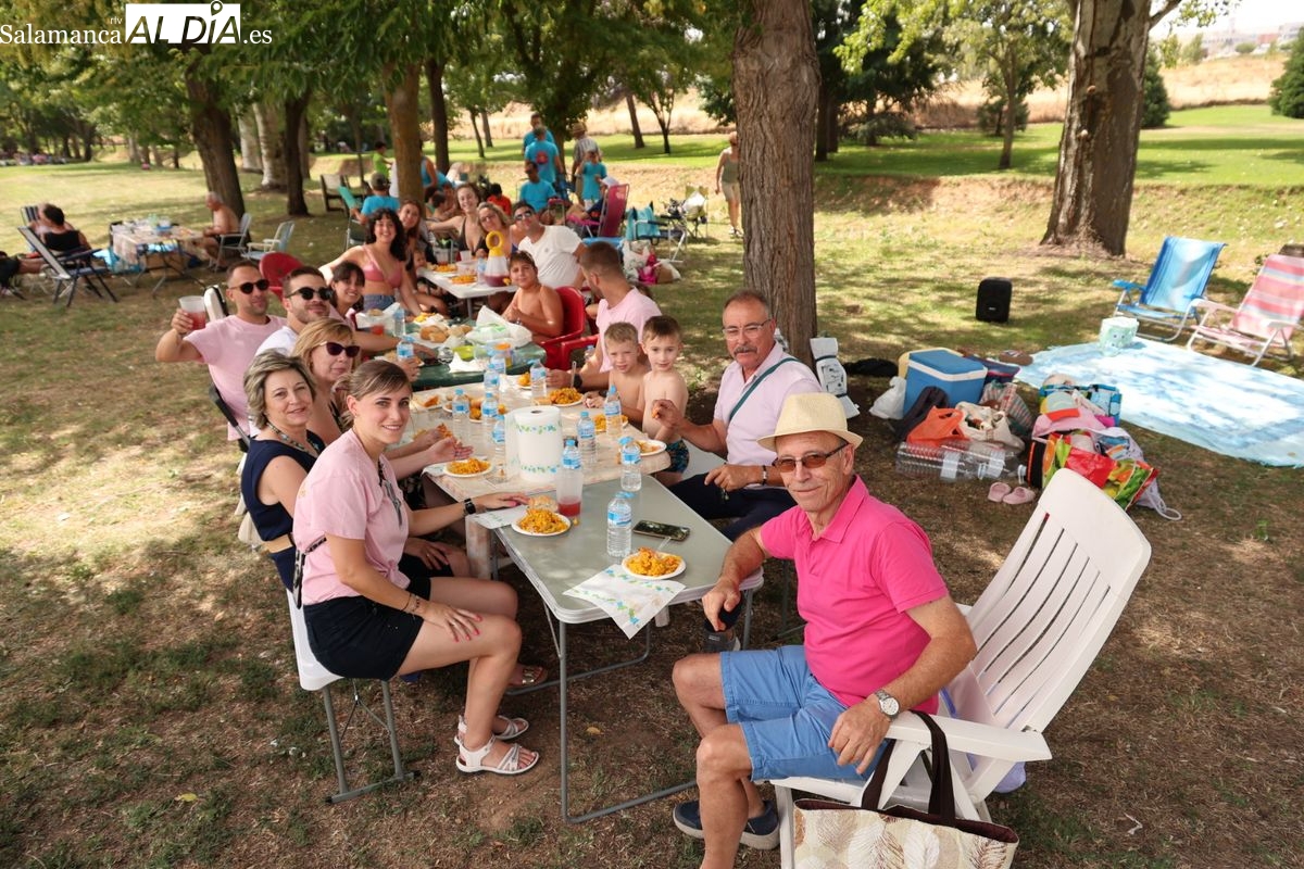 Éxito multitudinario en la gran paella solidaria de las fiestas de Carbajosa