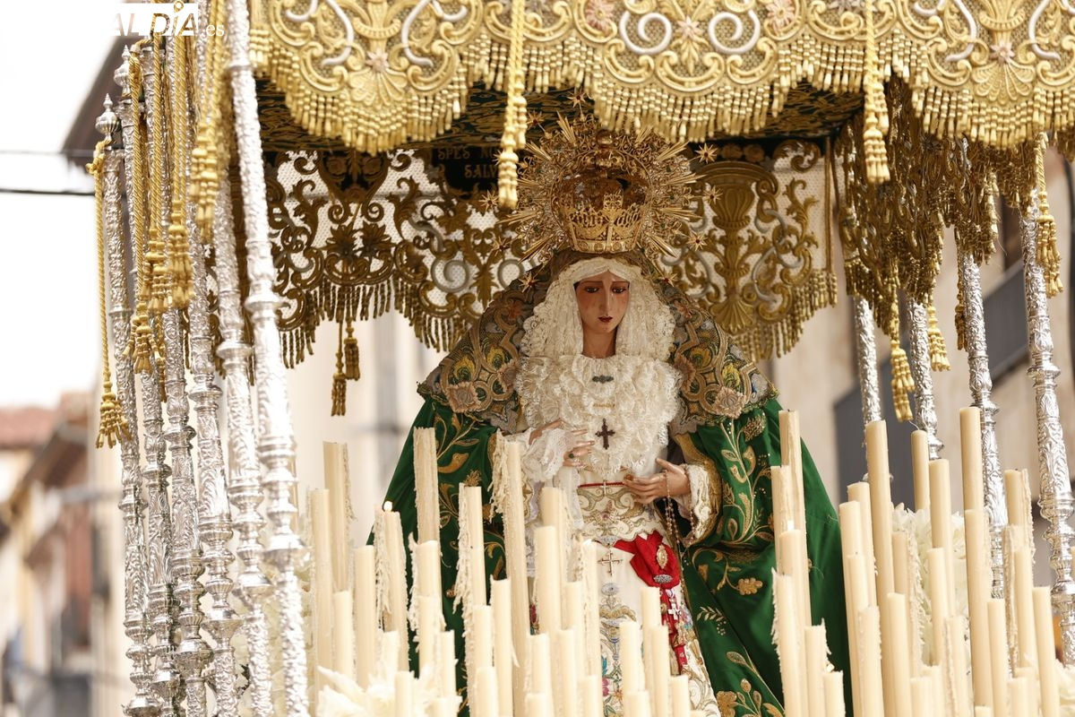 La Virgen de la Esperanza protagonizará un histórico besamanos en la Catedral Nueva de Salamanca