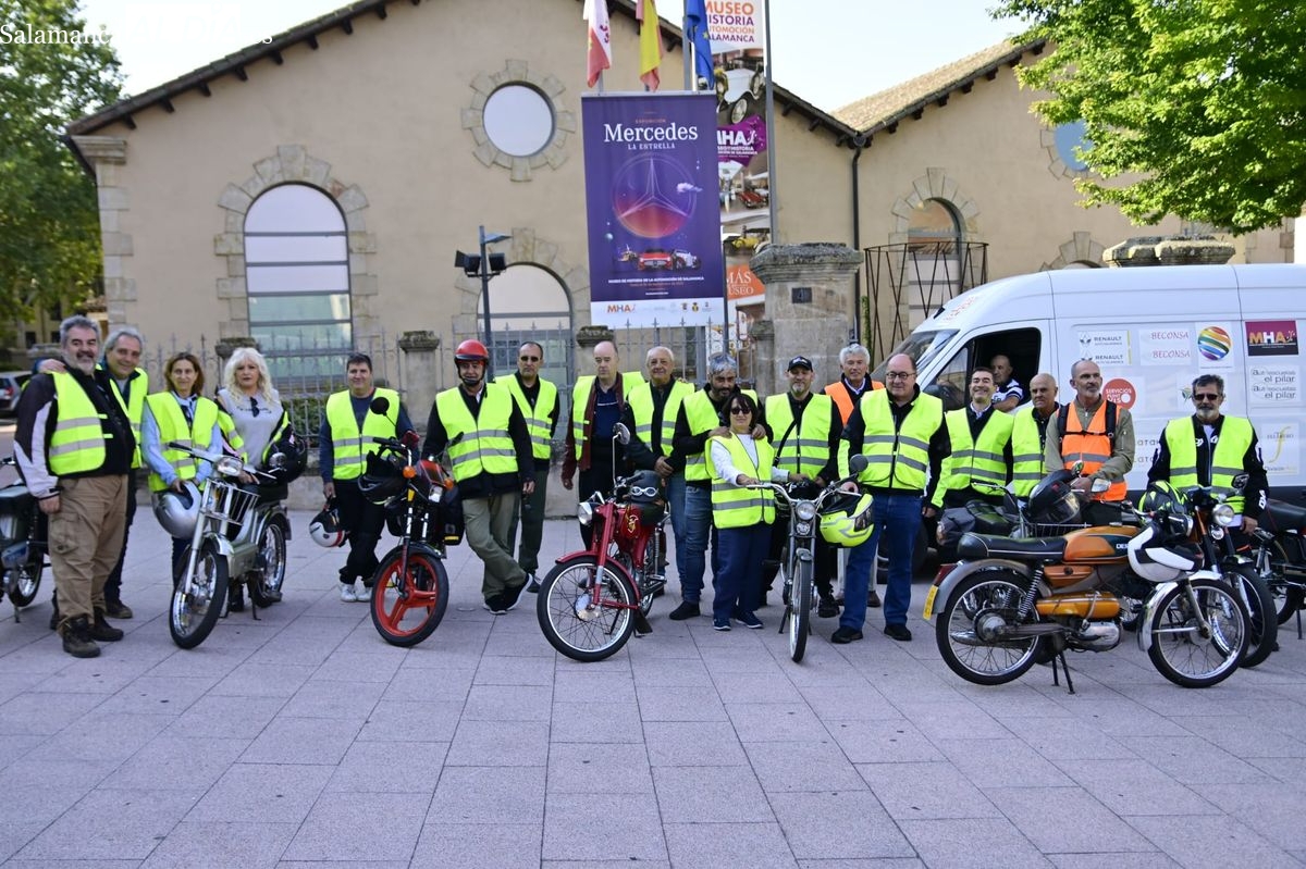 FOTOS | El VI Raid Solidario de Proyecto Hombre arranca con el objetivo visibilizar los retos del mundo rural
