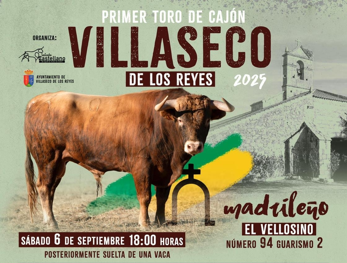 Madrileño, I Toro de Cajón de las fiestas de Villaseco de los Reyes