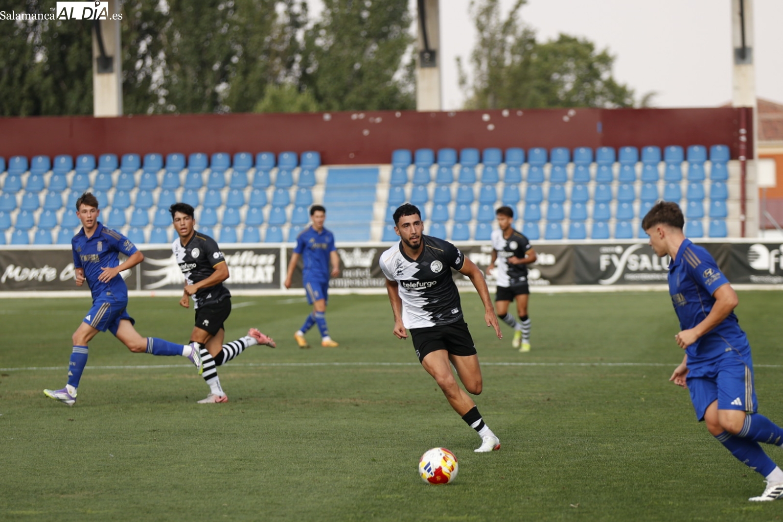 Unionistas vence al filial del Real Oviedo en el Reina Sofía (3-1)